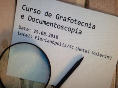 Curso de Grafotecnia e Documentoscopia